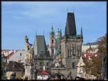 Prague bridge
