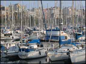 Barcelona marina